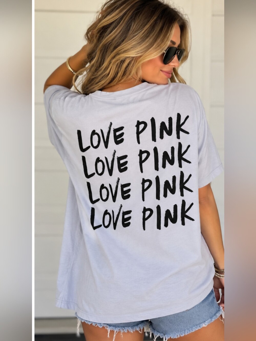 Comfy Large Gray crewneck t-shirt from Victoria's Secret PINK !